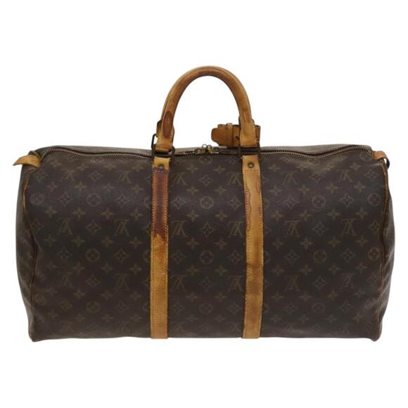LOUIS VUITTON Monogram Keepall 50 Boston Bag M41426 - Picture 2 of 16